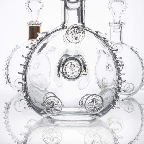 Three Remy Martin 70cl Baccarat Glass Cognac Decanters image-5