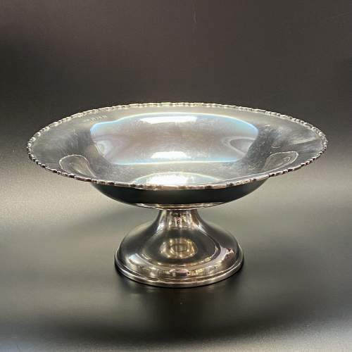 Silver Pedestal Bowl image-1
