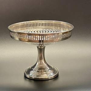Early 20th Century Silver Dessert Stand