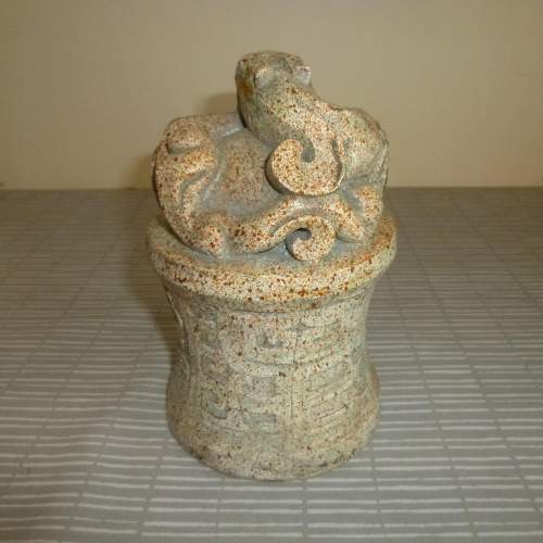 19th Century Carved Dragon Design Seal. image-6