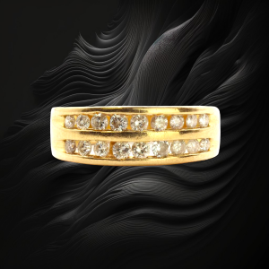 18ct Gold Multi Diamond Ring