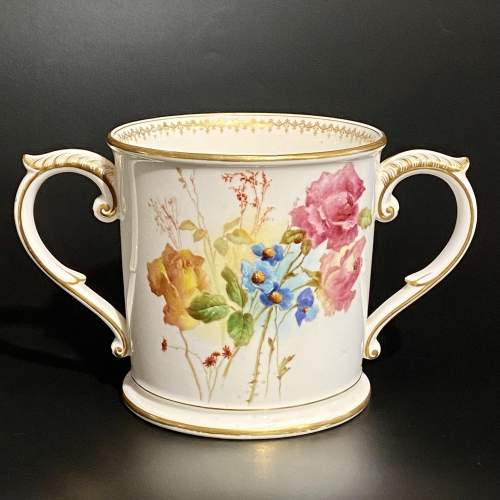 Royal Worcester Porcelain Loving Cup image-1