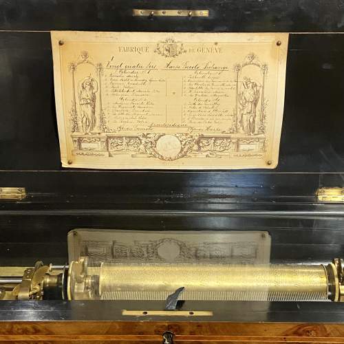 19th Century Table Music Box image-2