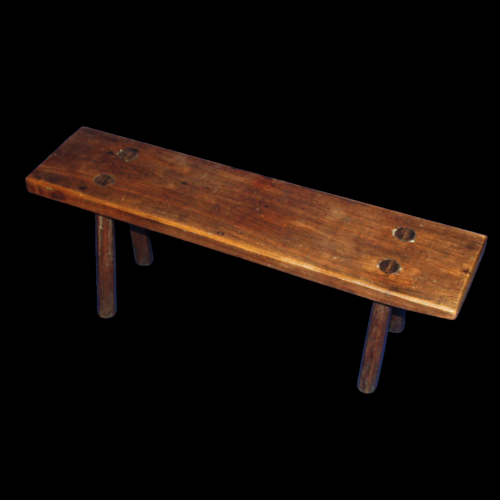 Late 19th Century Country Made Footstool image-1