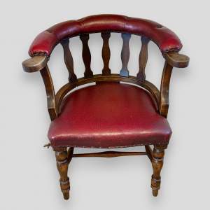 Early 19th Century Captains Style Chair