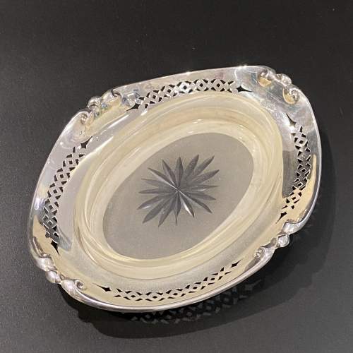 Early 20th Century Silver Butter Dish image-2