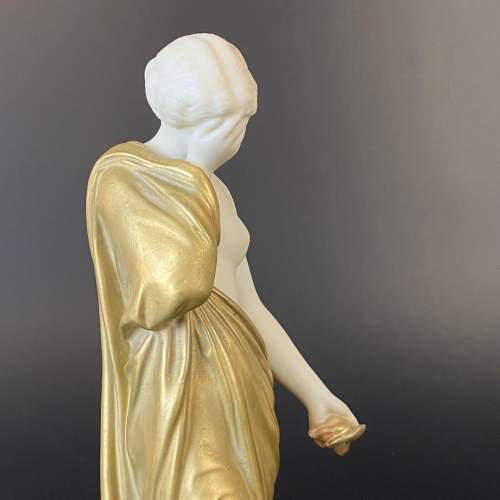 Early 20th Century Royal Worcester Sorrow Figure image-3