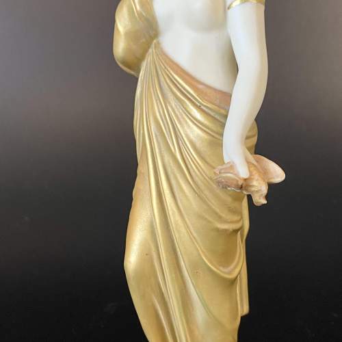 Early 20th Century Royal Worcester Sorrow Figure image-4