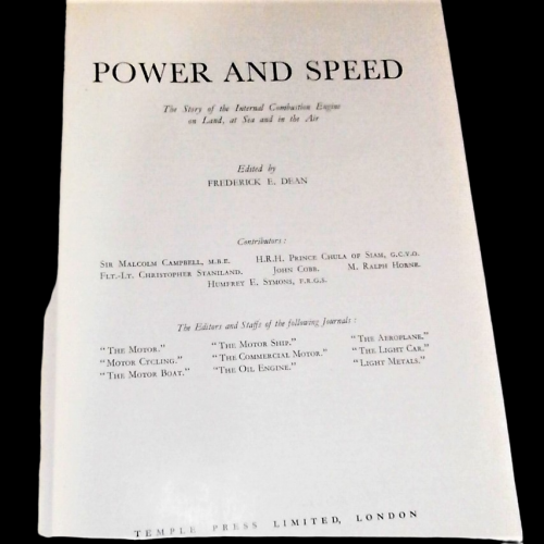 Power and Speed. Story of the Internal Combustion Engine. 1938 image-2