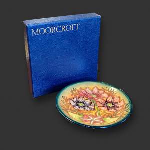 Boxed Moorcroft Dish