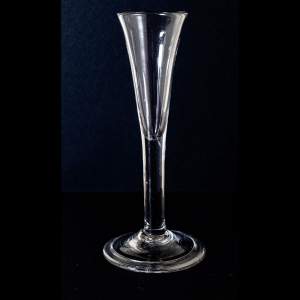 George II c1730  Ratafia Glass