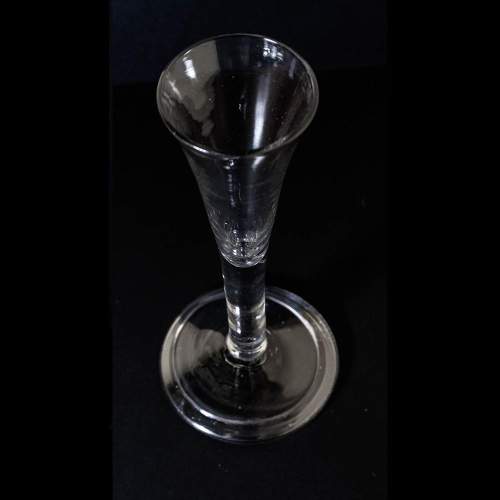 George II c1730  Ratafia Glass image-2