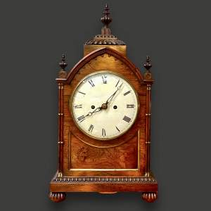 Early 19th Century Rosewood Double Fusee Bracket Clock