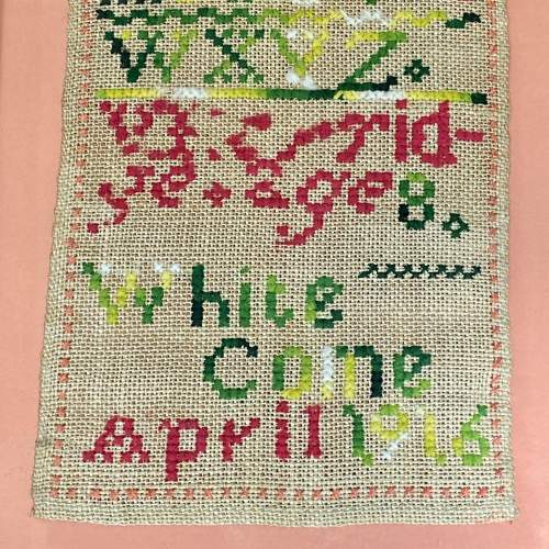 Early 20th Century Sampler image-3