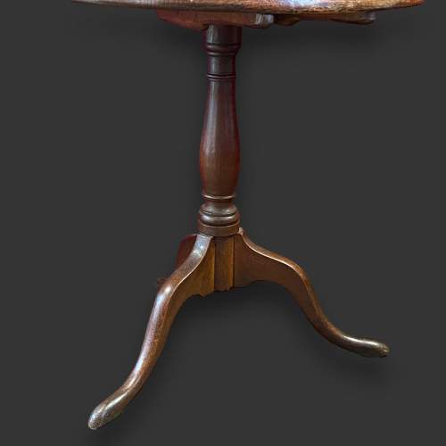 George III Oak Tilt Top Table image-6