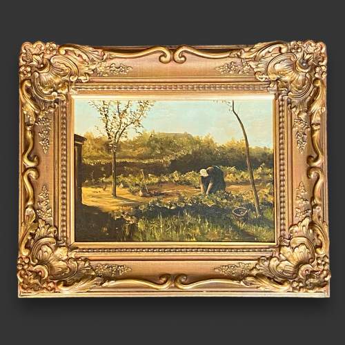 Late 19th Early 20th Century Dutch Oil on Board image-1