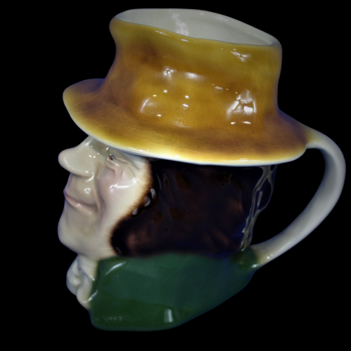 Vintage Kingston Pottery Dickens Character Jug - Bill Sykes image-2