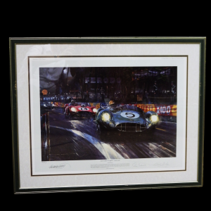 Nicholas Watts Le Mans 1959 Limited Edition Signed Print