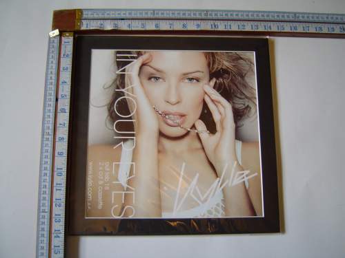 2 x Kylie Minogue  Original Rare Posters In Mounts Ready To Frame image-3