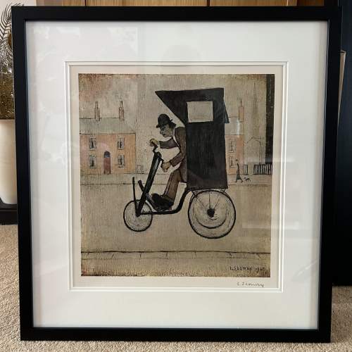 L.S.Lowry Ltd Edition Print - The Contraption with FATG Stamp image-1