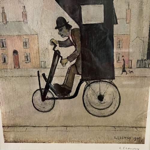 L.S.Lowry Ltd Edition Print - The Contraption with FATG Stamp image-4