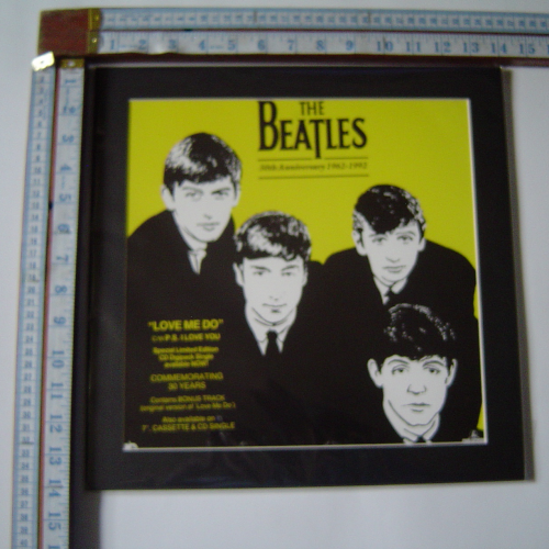 The Beatles Rare 30th  1992  Poster In A Mount Ready To Frame image-1