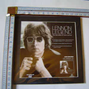 John Lennon Legend   Poster In A Mount Ready To Frame