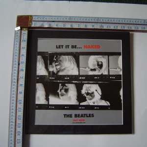 The Beatles Let It Be  Poster In A Mount Ready To Frame
