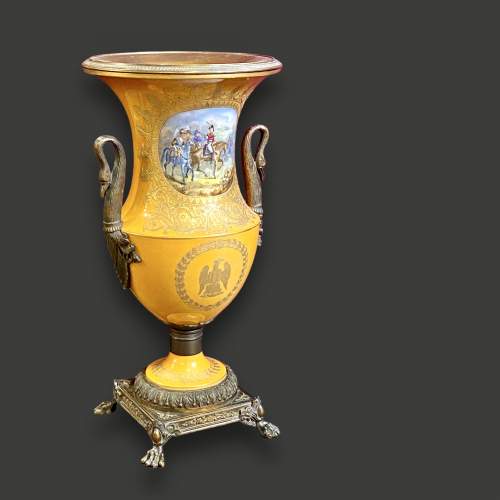 French Sevres Porcelain Vase image-1