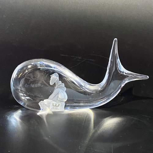 Kosta Boda Glass Jonah and the Whale image-2