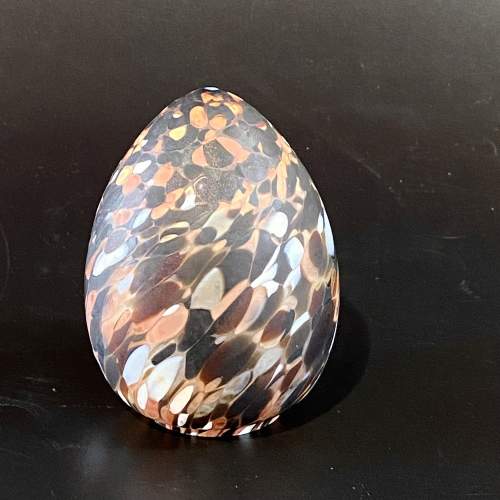 Kosta Boda Art Glass Speckled Egg image-2