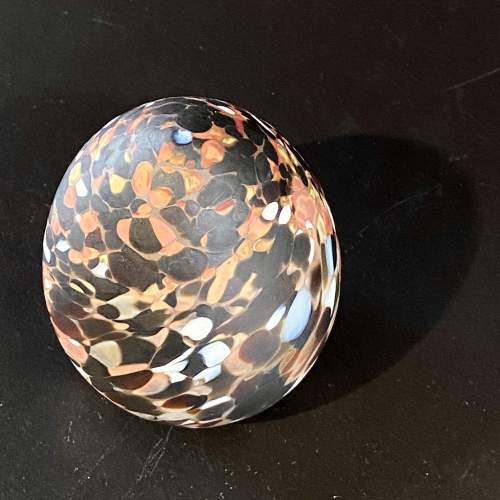 Kosta Boda Art Glass Speckled Egg image-3