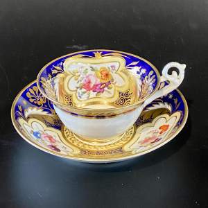 Early 19th Century Daniel Cup and Saucer