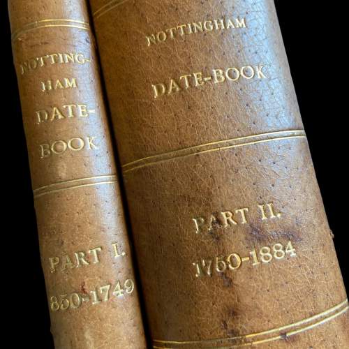 Two Volumes of The Nottingham Date Book image-5