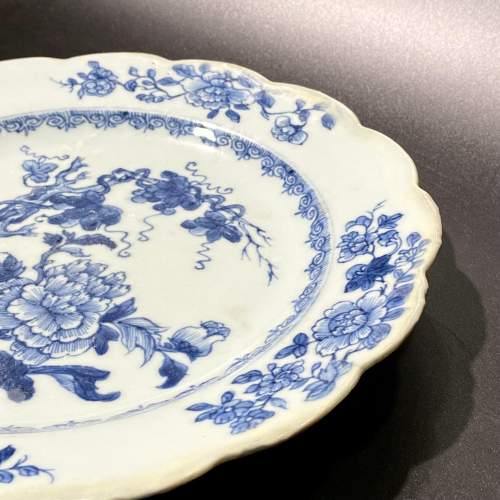 Chinese Qing Blue and White Plate image-3