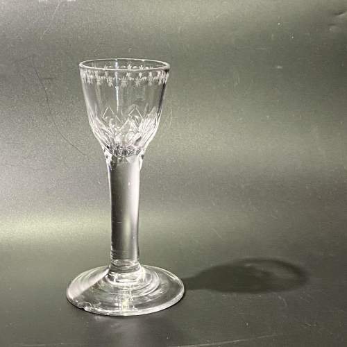 18th Century Georgian Wine Glass image-1