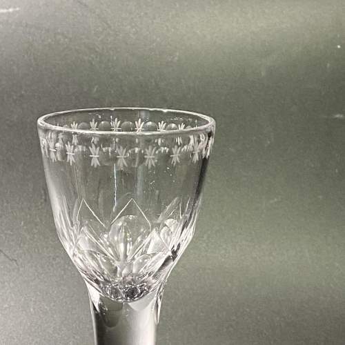 18th Century Georgian Wine Glass image-3