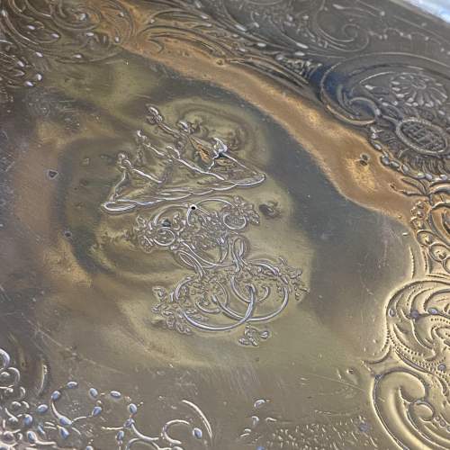 19th Century Silver Serving Tray image-3