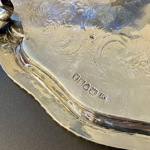 19th Century Silver Serving Tray image-6