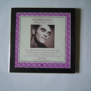 Morrissey The Smiths Greatest Poster In A  Mount Ready To Frame