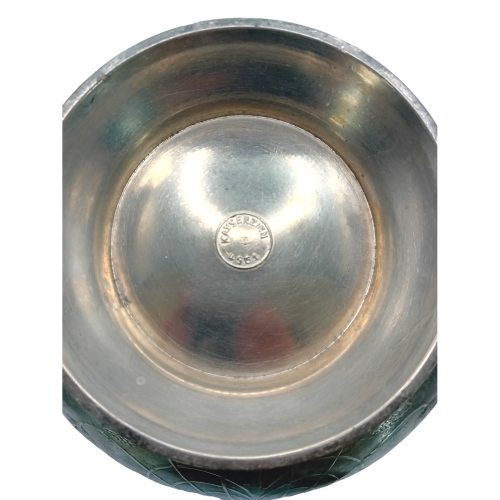 Kayserzinn Large Pewter Art Nouveau Serving Bowl image-2