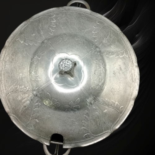 Kayserzinn Large Pewter Art Nouveau Serving Bowl image-3