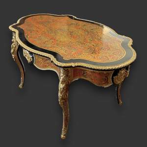 19th Century French Boulle Centre Table