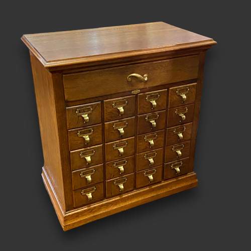 Early 20th Century Shannon Oak Filing Cabinet image-2