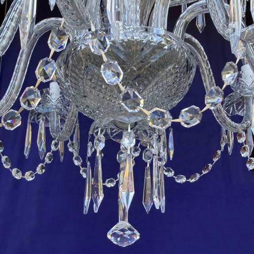 Special Commission Waterford Crystal Powerscourt Chandelier image-5