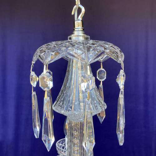 Special Commission Waterford Crystal Powerscourt Chandelier image-6