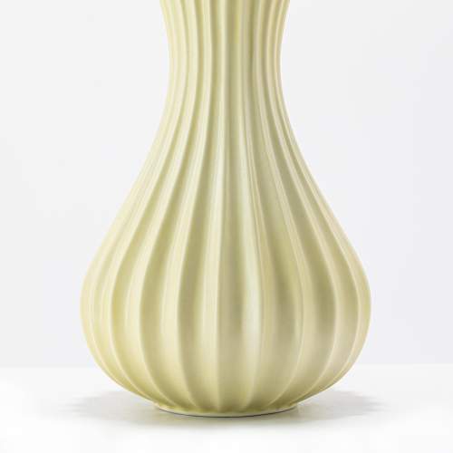 Swedish Ceramic Yellow Vase by Pia Ronndahl for Rorstrand image-5