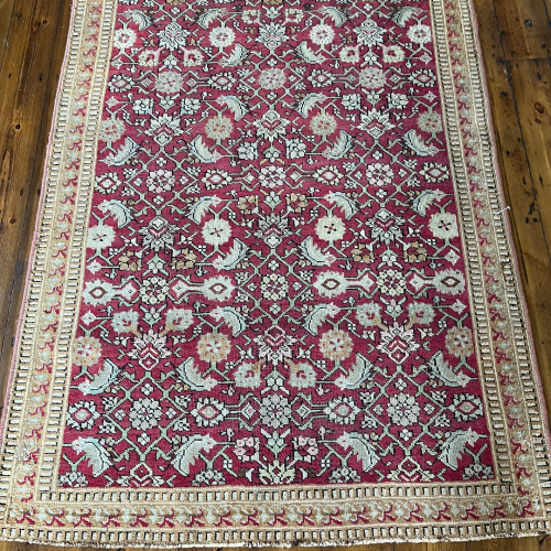 Hand Knotted Persian Karabagh Rug early 1910 image-1