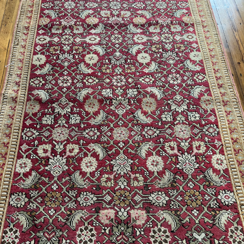 Hand Knotted Persian Karabagh Rug early 1910 image-2