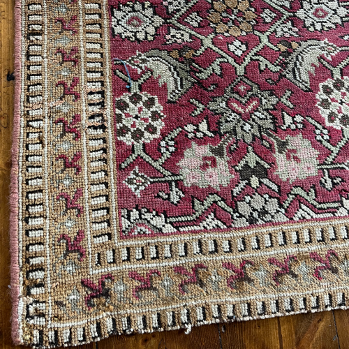 Hand Knotted Persian Karabagh Rug early 1910 image-4